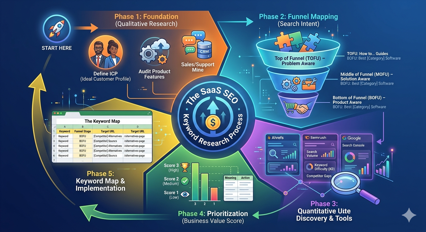 SaaS SEO Process